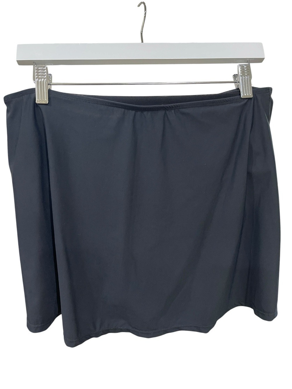 Spanx Assets Swim Skirt SZ XL Black